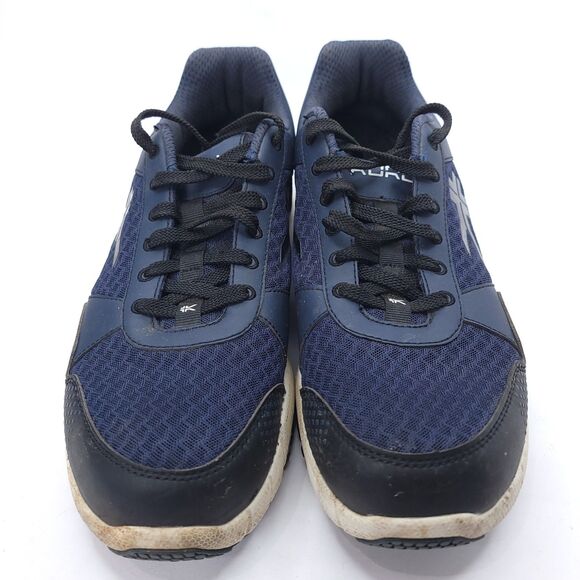 KURU Navy Blue Textile & Synthetic Quantum 101803100 Laced Sneakers Mens 10 Wide main image 4